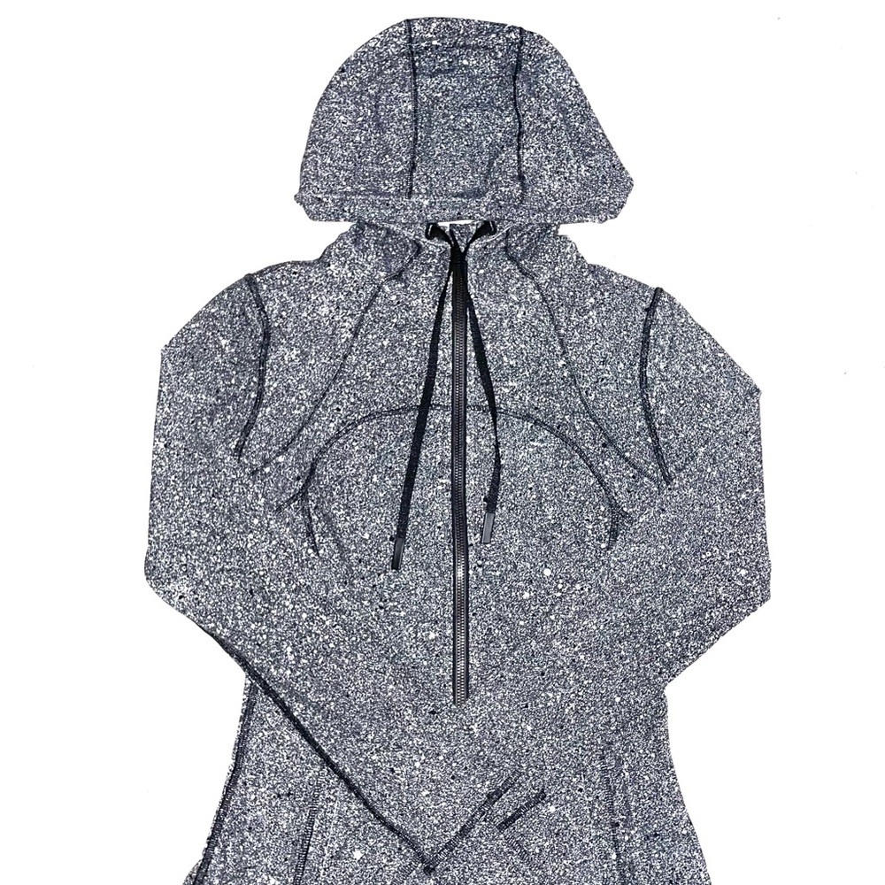 LULULEMON SIZE 6 LUMINESCE SPLATTER DEFINE JACKET